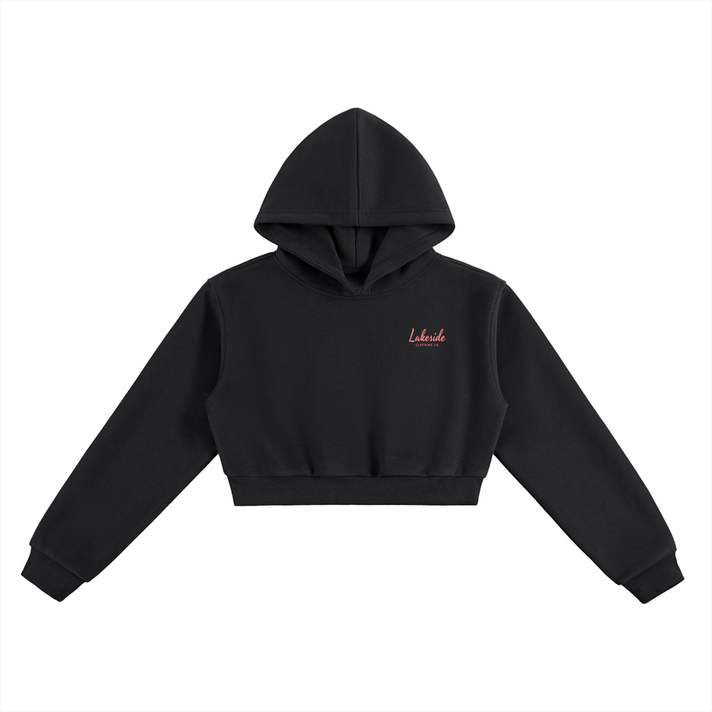 CATCH HER VIBE - Cropped Hoodie