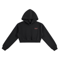 CATCH HER VIBE - Cropped Hoodie