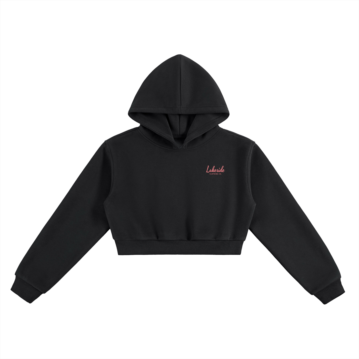 CATCH HER VIBE - Cropped Hoodie