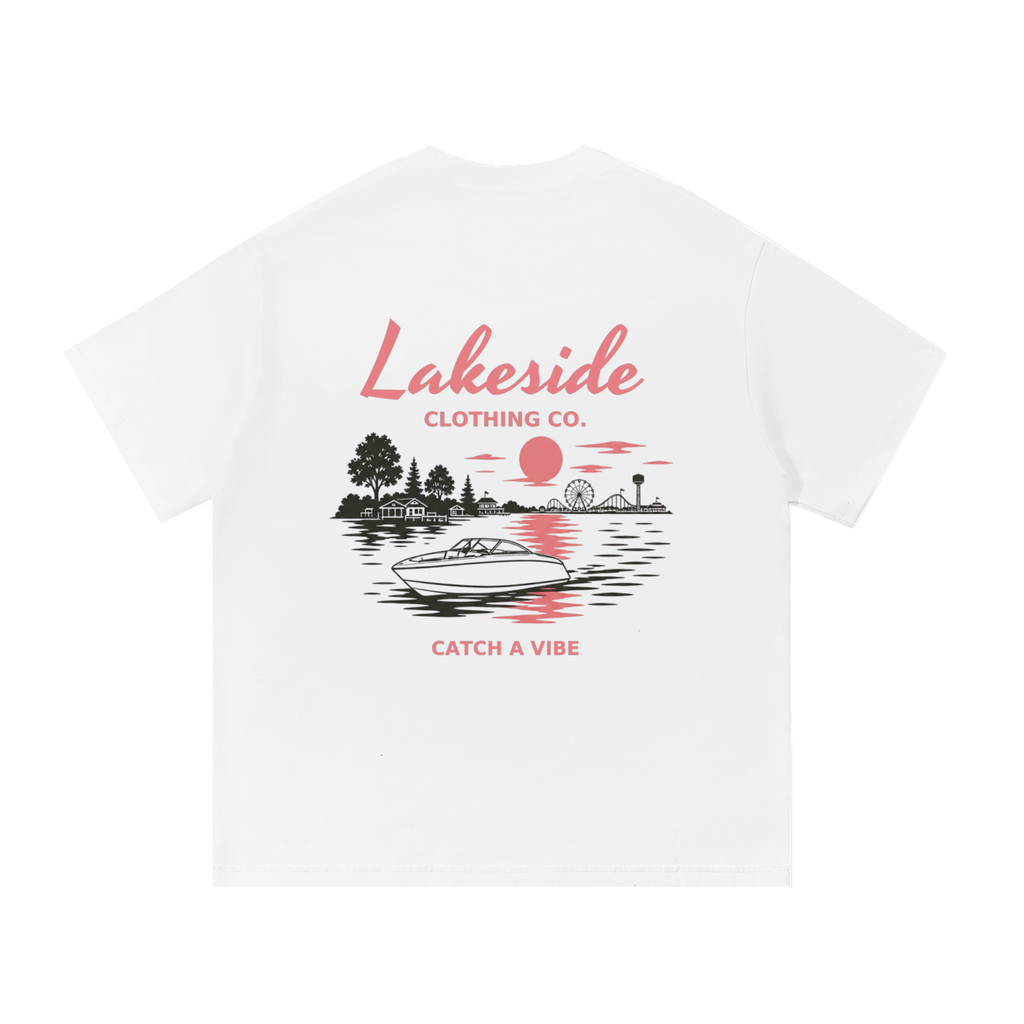 Catch a Vibe Tee - White