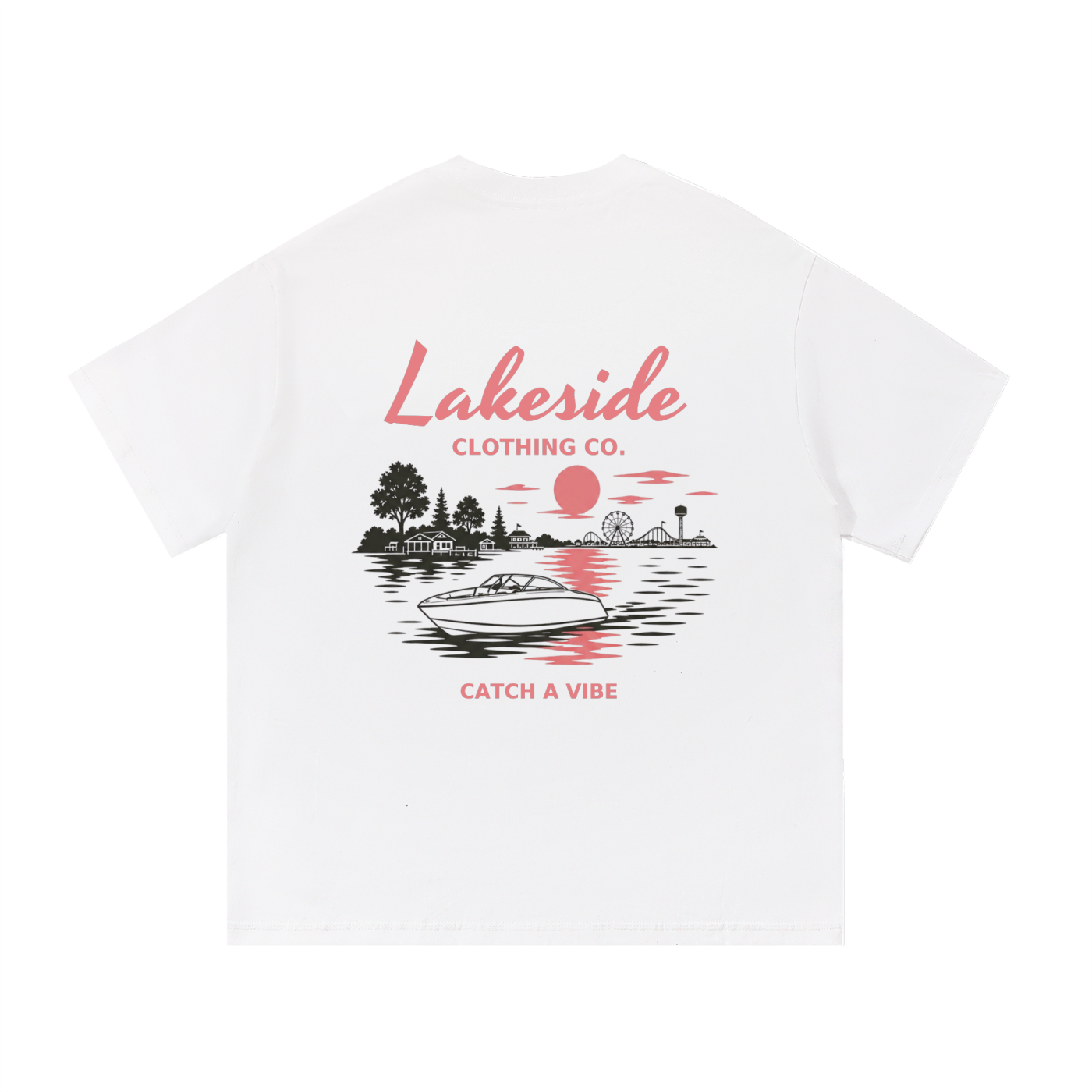 Catch a Vibe Tee - White