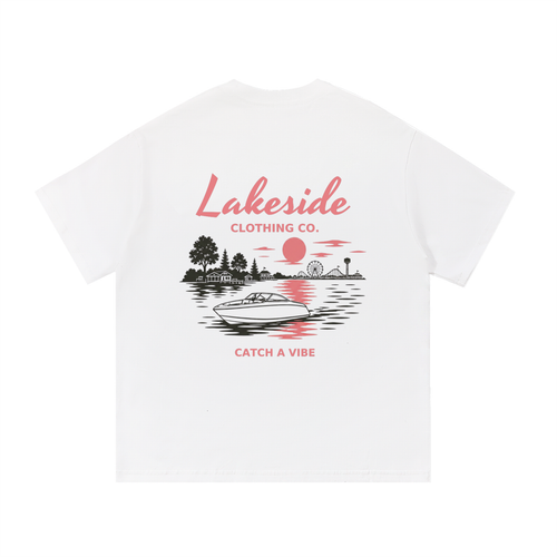 Catch a Vibe Tee - White